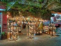 Luminary Shop  Luminary shop along street in Palya Del Carmen